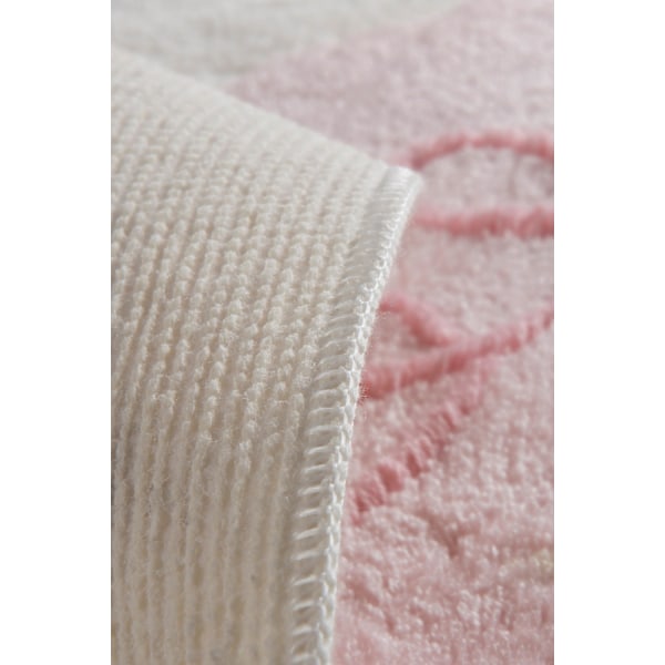 Akryl Badmatta Set (2 delar) Rosa Flamingo