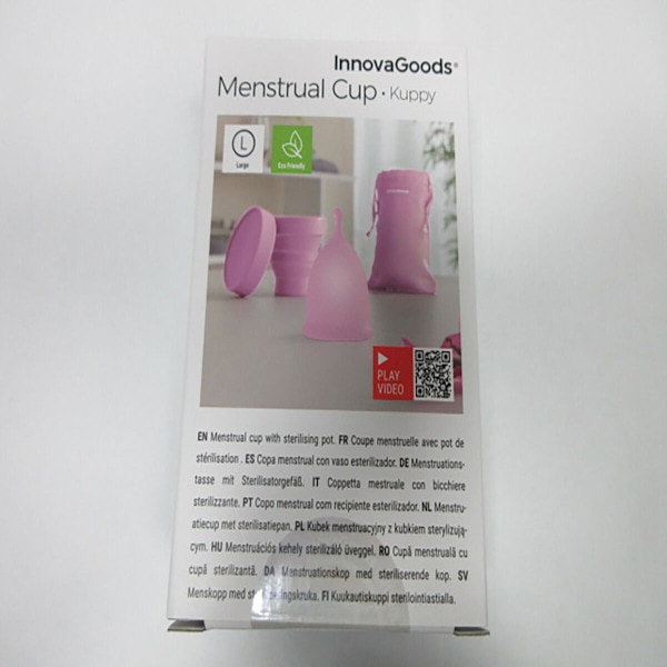 Kuukautiskuppi ja tarvikkeet Kuppy InnovaGoods