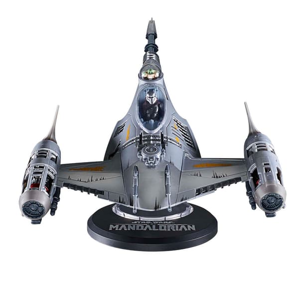 Mandalorian N-1 Starfighter actionfigur, samlarleksak