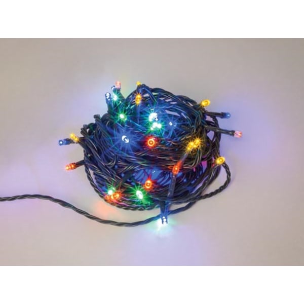 Maxilight Led - 8 M - 120 Moniväriset lamput - Vihreä lanka