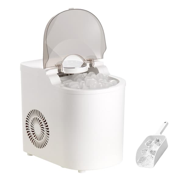 Ismaskine til bordplade, 6 minutters is, 11,5 kg/dag, selvrensende