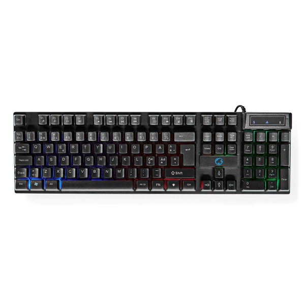 Gaming Combo Kit | 5-i-1 | Tastatur, Headset, Mus og musemåtte | Sort | QWERTY | ND layout