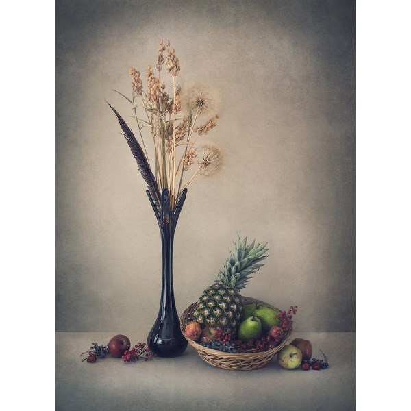 Winter With Fruits - 21x30 cm
