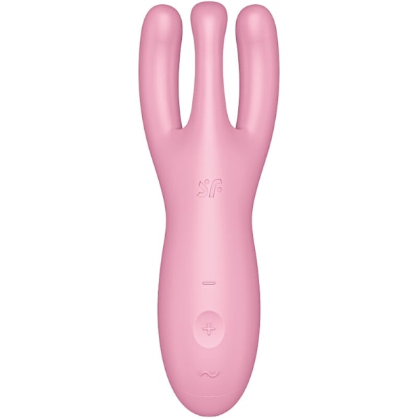 Satisfyer - Threesome 4 Vibrator App Rosa