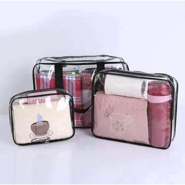 Transparent necessär 3in1 Soulima 21448