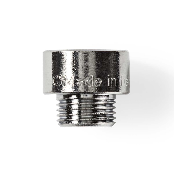 Slangeadapter | 3/4'' | 1/2'' | Metal | Sølv
