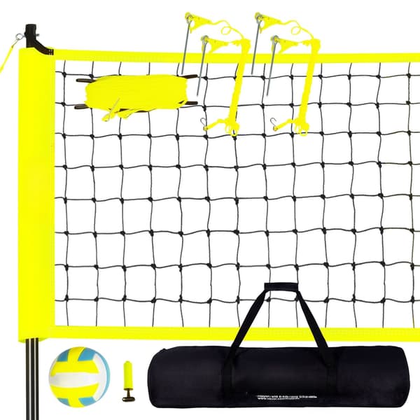 Volleybollnätsystem, justerbar höjd, stålstänger