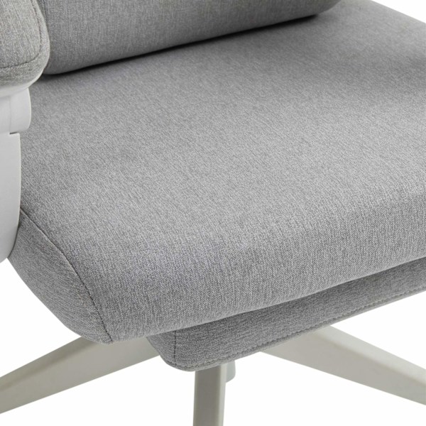 Kontorstol, Gaming Stol, Stol Med Hjul, Ergonomisk Design, Polyester, Skum, Flerlags Bord, Plast, 62 X 68 X 117-127 Cm