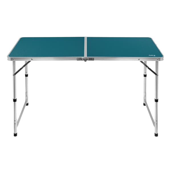 Set med bord och stolar, blått, hopfällbart, utomhusbruk