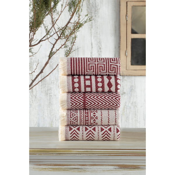 Pesupyyhesetti (5 kpl) Maya - Claret Red