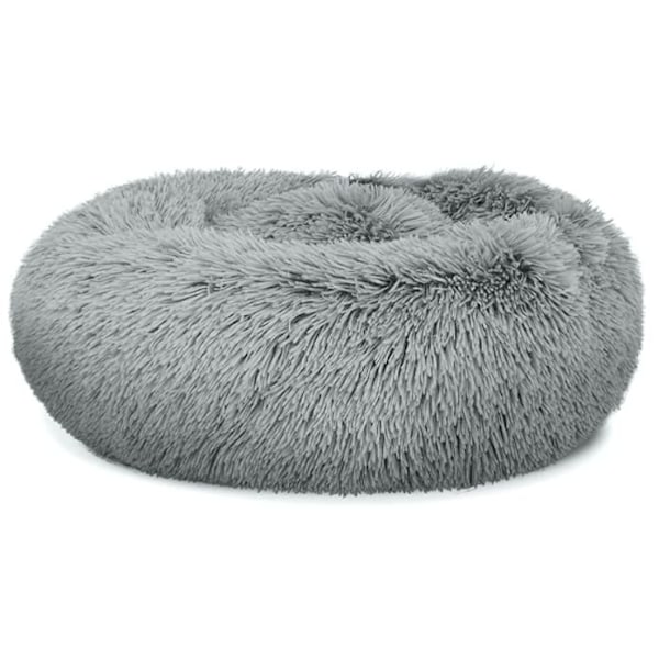 Universal plyschsäng för hundar och katter, 40 cm - ljusgrå