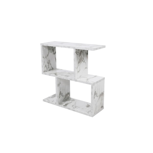 Sidebord Life - Hvid, Marmor