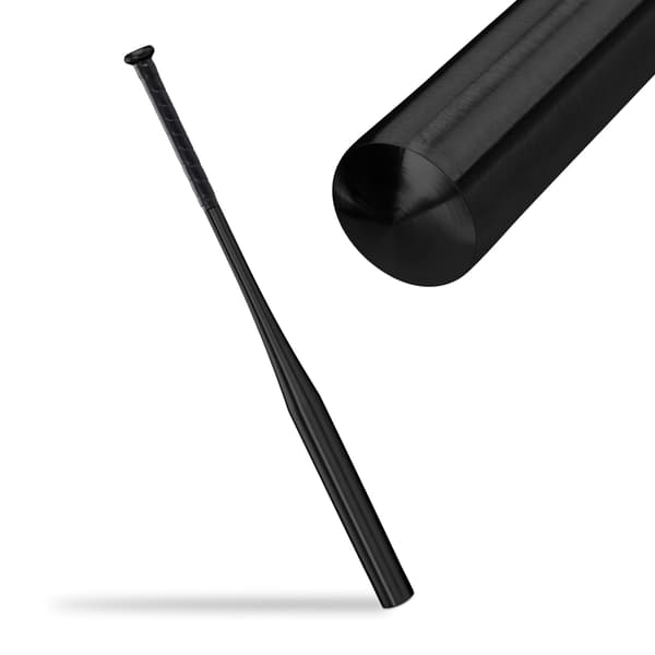 Basebollträ Aluminium Svart