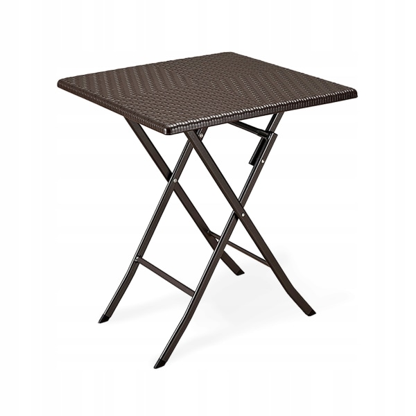 Havebord foldbart sofabord rattan balkon 62 cm