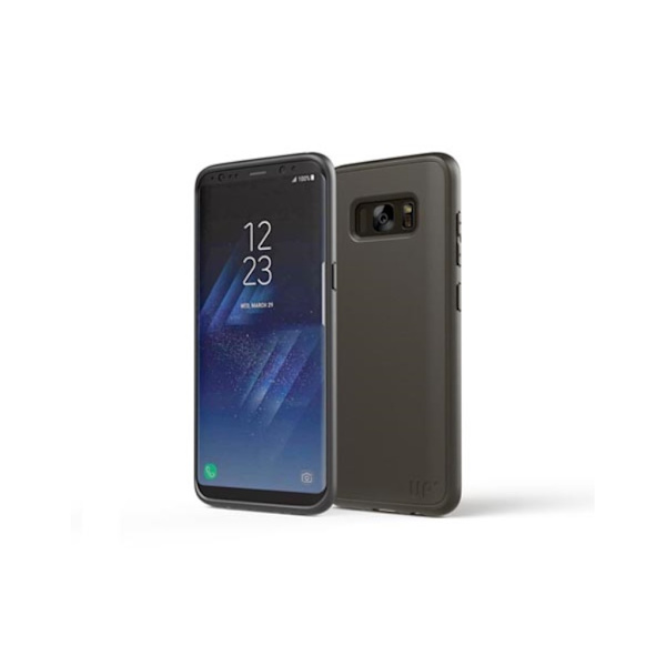 Exelium - Magnetoitu suojakuori langattomaan lataukseen - Samsung® Galaxy S8 Plus - musta