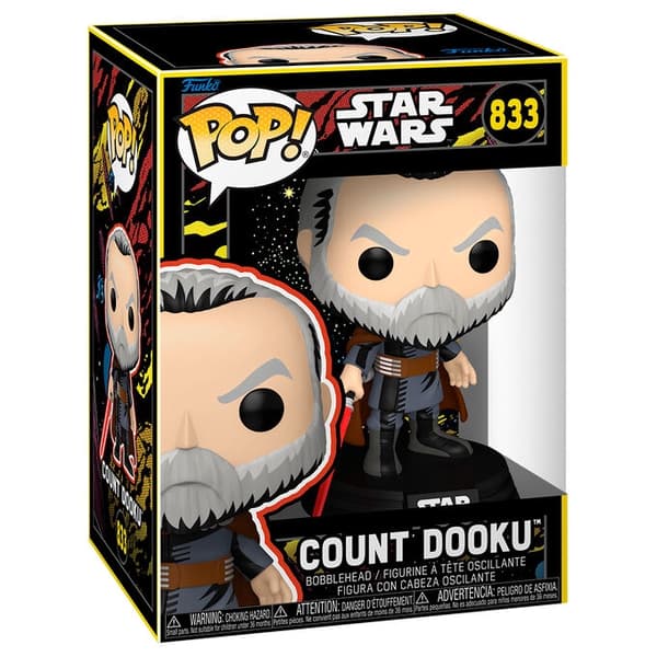 POP-figur Star Wars Grev Dooko