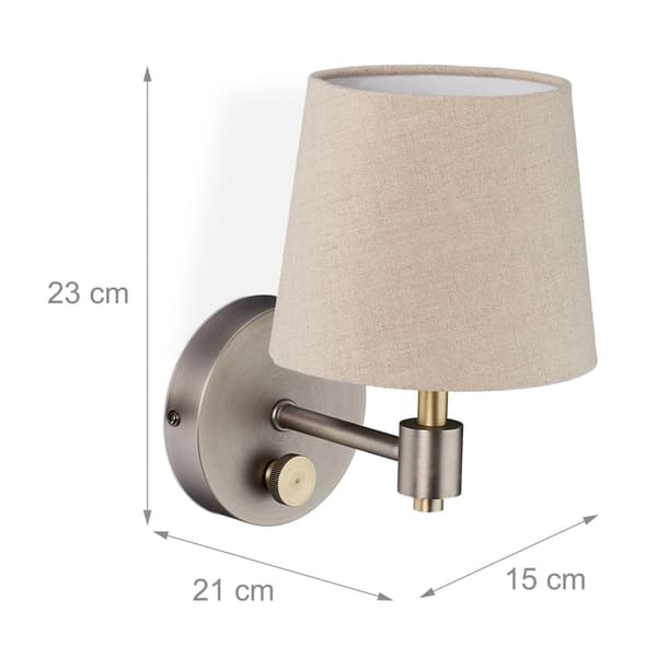 Vintage vägglampa