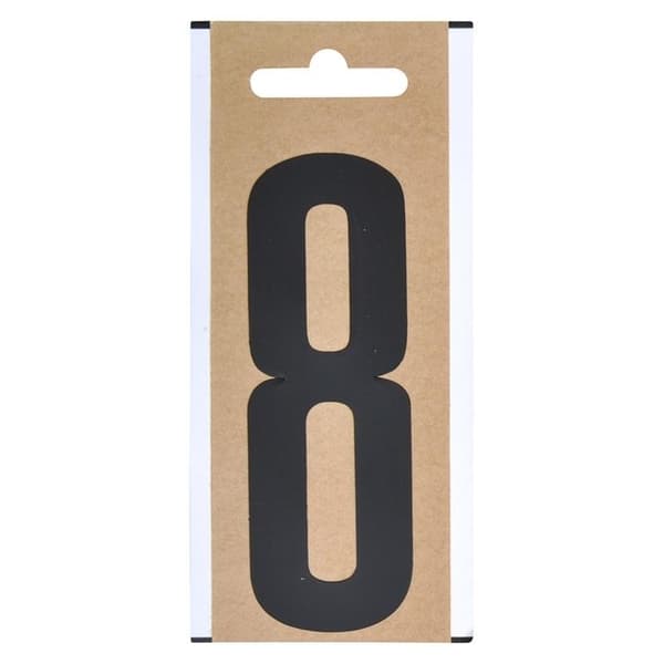 Etiket "8" 10 cm