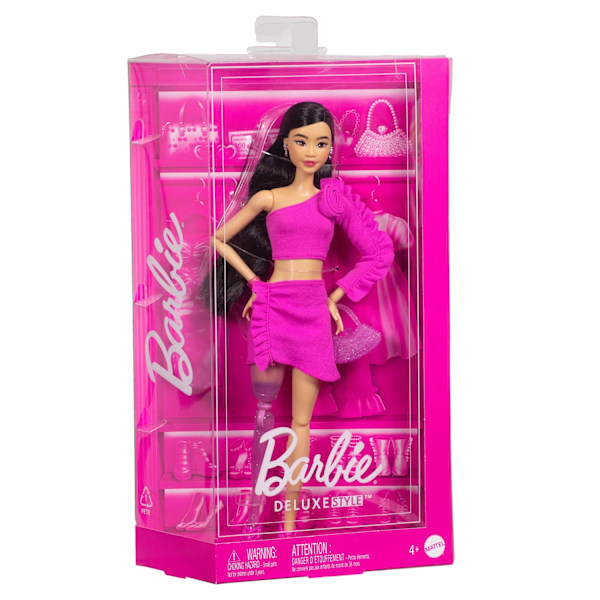 Barbie Deluxe Mustat Hiukset
