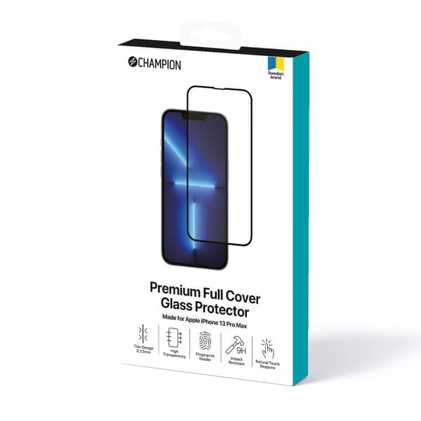 Skærmbeskytter iPhone 13 Pro Max Sort