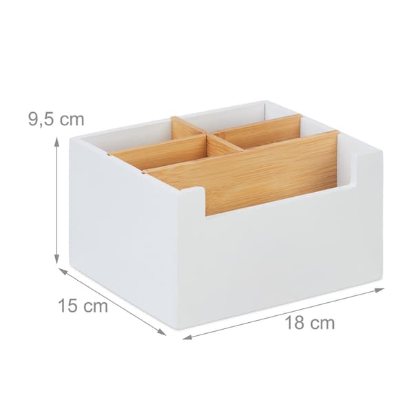 Bambu Desk Organizer med 5 platser