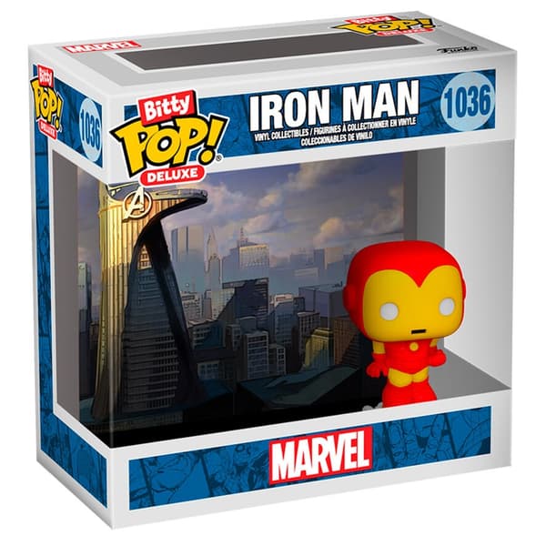 Marvel Iron Man Bitty POP-figuuri, Deluxe-keräilylelu