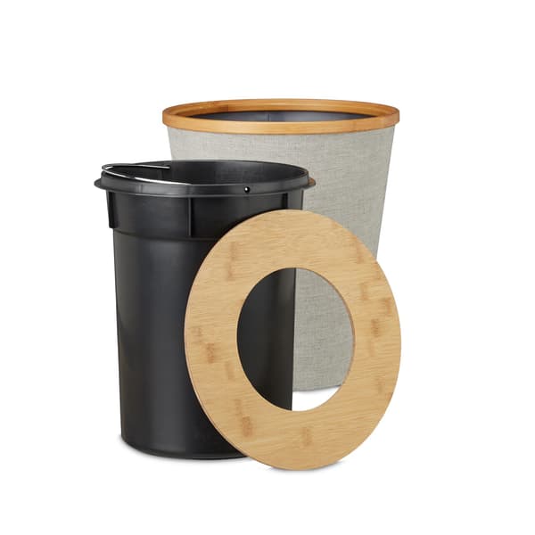 Bambu roskakori pyöristetty