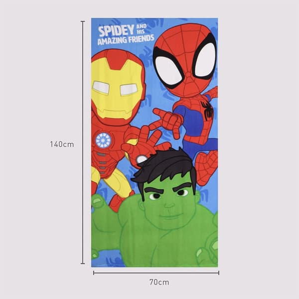 Marvel Spidey -mikrokuituinen rantapyyhe