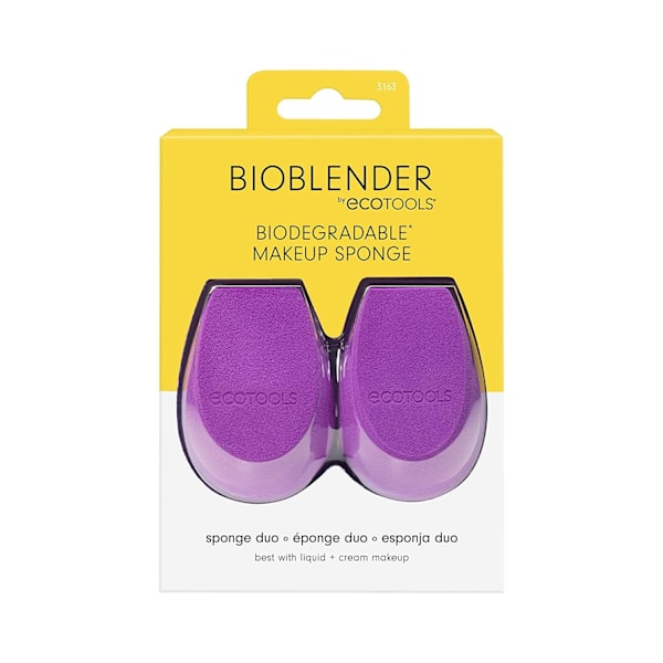 Set Duo, EcoTools, Bioblender, Makeup Sponge, Purple, 2 pcs