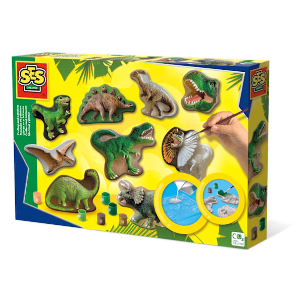 Ses Casting ja maalaus "Dinosaur World"