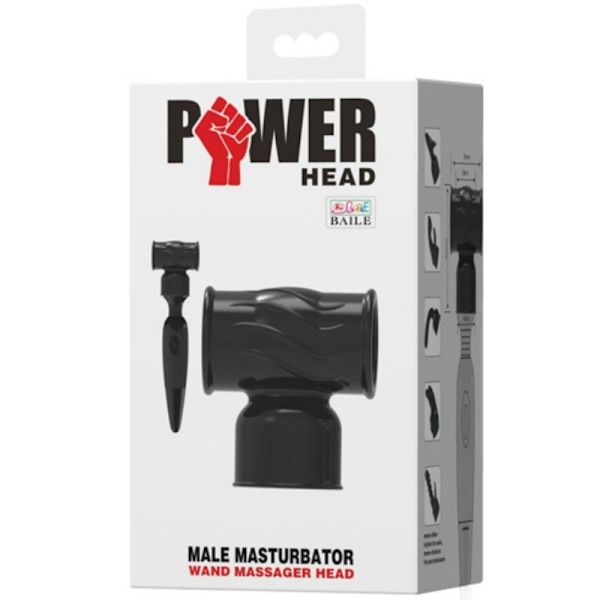 Baile - Power Head Udskifteligt Hoved Til Mandlige Massager