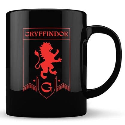 Gryffindor Premium-krus - Keramik, 11 oz, ideel gave