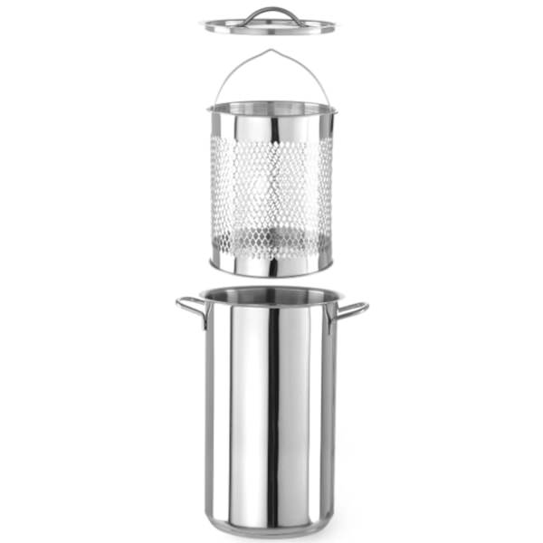 Sparrispastagryta med lockinsats XL 5,5 l - Hendi 833100