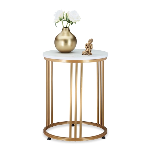 Sidobord i marmor