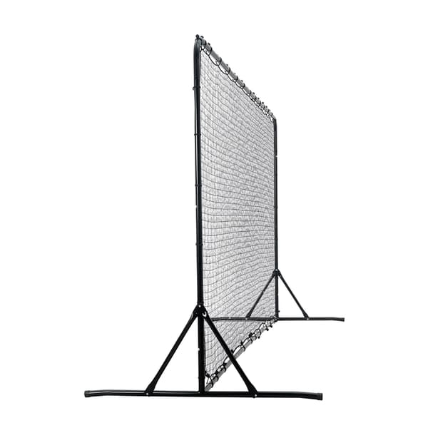Fotbollsreboundernät 3,5x1,8 m, järnram, bärväska