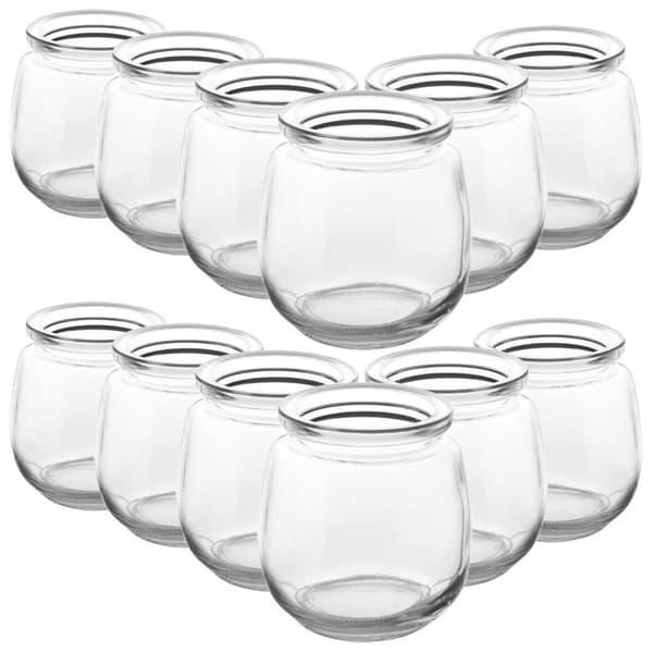 Burk för yoghurt och desserter 200 ml 12 st.