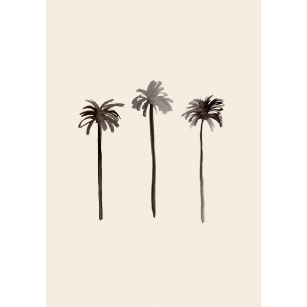Palm Trees Ink - 30x40 cm
