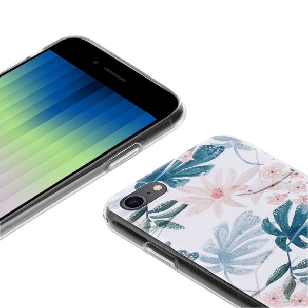 Crong Flower Cover – Cover til iPhone SE 2020/8/7 (mønster 01)