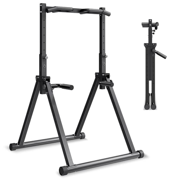 Fritstående pull-up bar-station, 150 kg, justerbar højde