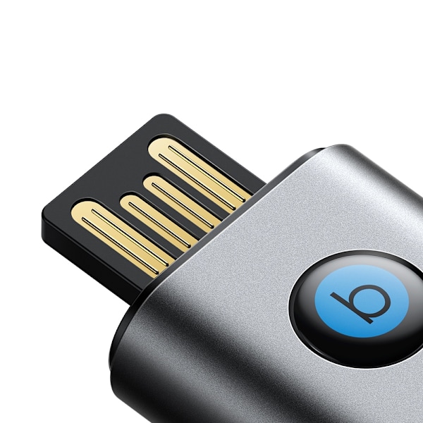 Auton langaton äänilähetinvastaanotin USB AUX TF Card JR-CB7 harmaa