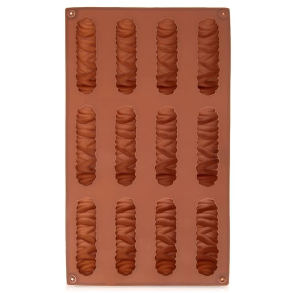 Silikonform för kakor och praliner, 29x17 cm