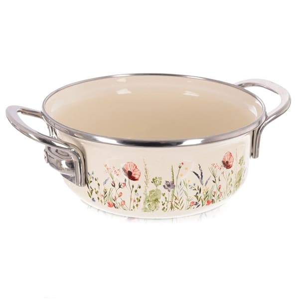 Emaljeret flødekande, 950 ml, 16 cm diameter