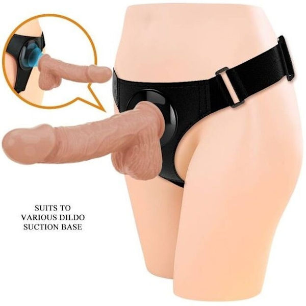 Pretty Love - selebyxa Universalsele med dildo Jerry 21,8 Cm Naturlig