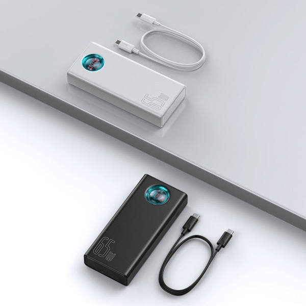Amblight powerbank 65W 30000mAh Overseas Edition sort