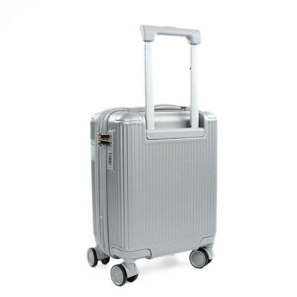 Liten kabinreseväska Solier Nokiro 16' XS - silver