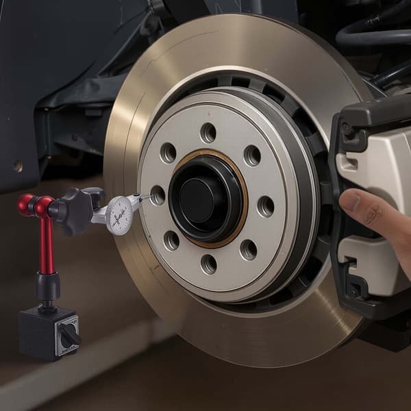 Mätklocka – Magnetisk bas, 0,01 mm, hölje