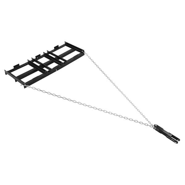 Bugseringsharve 48 x 20 tommer, galvaniseret stål