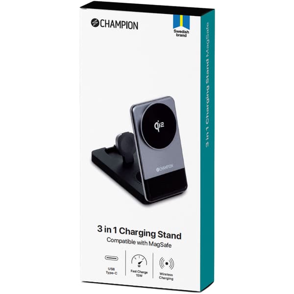 3-in-1 latausteline QI2 15W