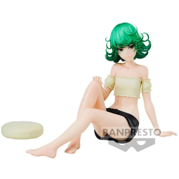 One Punch Man Relax Time Terrible Tornado figur 10 cm