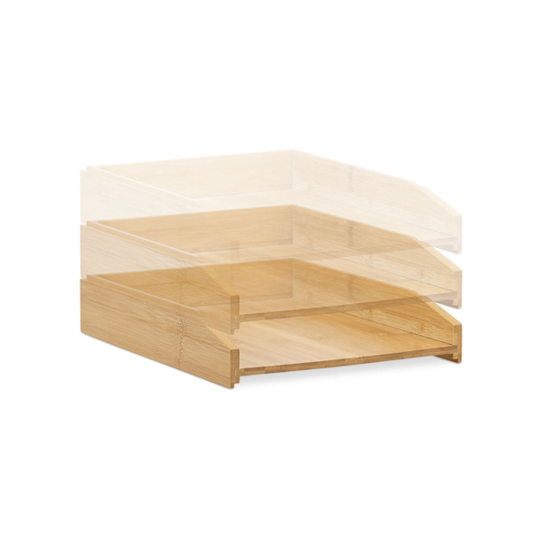 Stapelbar brevfack, set om 2
